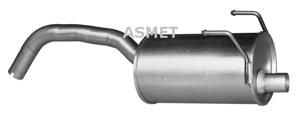 ASMET 16.090 - Endschalldämpfer Begrenztes Angebot